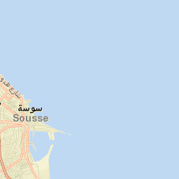 Sousse Street Map