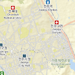 Jeonju-si Street Map