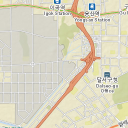 Dalseo-gu Street Map
