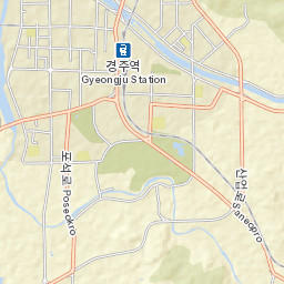 Gyeongju Street Map