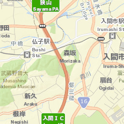 Iruma-shi Street Map