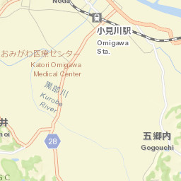 Omigawa Street Map