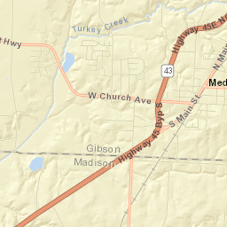Medina Street Map
