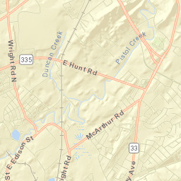 Alcoa Street Map