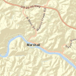 Marshall Street Map