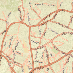 Tajrish Street Map