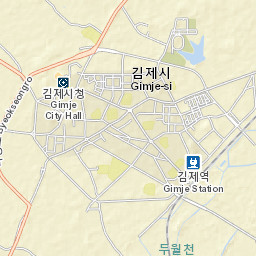 Gimje-si Street Map