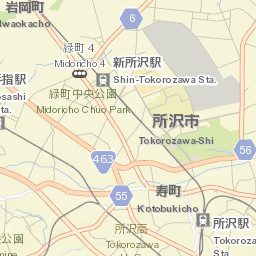 Tokorozawa Street Map