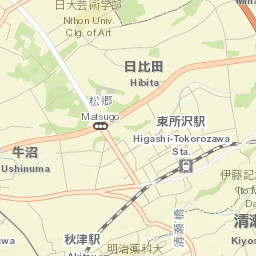 Kiyose-shi Street Map