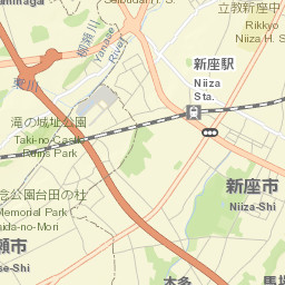 Niiza-shi Street Map