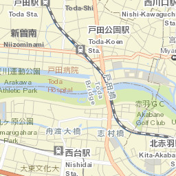 Shimotoda Street Map
