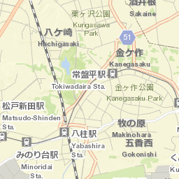 Matsudo Shi Street Map