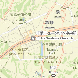 Inzai-shi Street Map