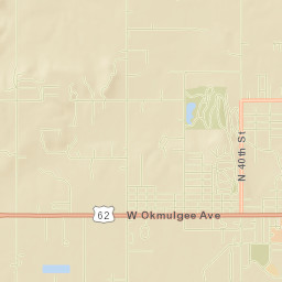 802 South 54th Street, Muskogee, OK Street Map