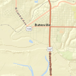 2084-2098 Highland Road, Batesville, AR Street Map