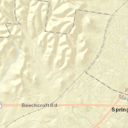 Spring Hill Street Map