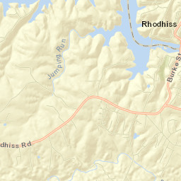 Rhodhiss Street Map