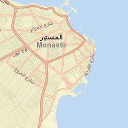 Monastir Street Map