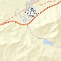 Dalseong-gun Street Map