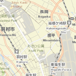 Hamura-shi Street Map