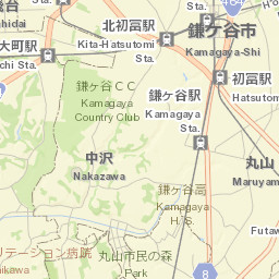 Kamagaya Shi Street Map