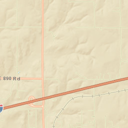 2301-2315 Nrozell Road, Chandler, OK Street Map