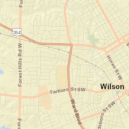 Wilson Street Map