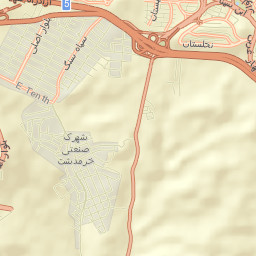 Pardis Street Map