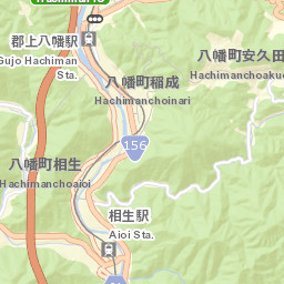 Gujō Street Map