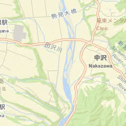 Komagane-shi Street Map