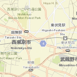 Musashino-shi Street Map