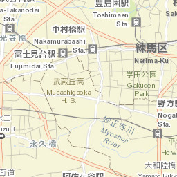 Nerima-ku Street Map