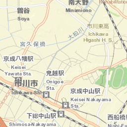 Ichikawa Shi Street Map