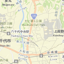 Yachiyo-shi Street Map
