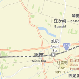 Asahi-shi Street Map