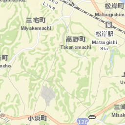 Chōshi-shi Street Map