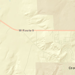 Crownpoint Street Map