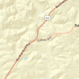 Salem Street Map