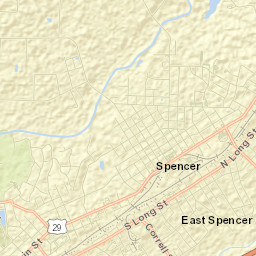 Spencer Street Map