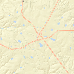 Archer Lodge Street Map