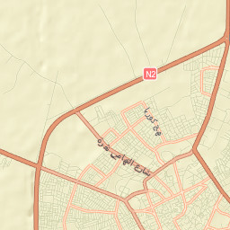 Kairouan Street Map
