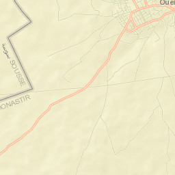 Ouardenine Street Map