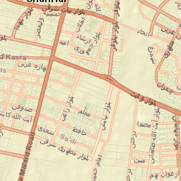 Andisheh Street Map