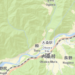 Ōkuwa Street Map