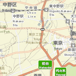 Tokyo Street Map