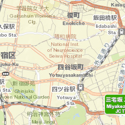 Shinjuku-ku Street Map