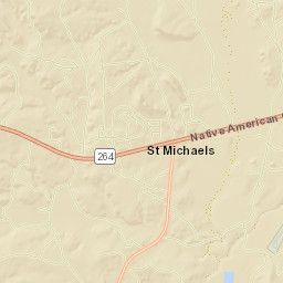 Saint Michaels Street Map