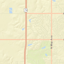 2533 Northwest 179th Street, Edmond, OK Street Map