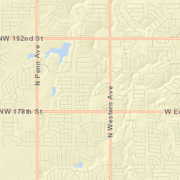 17001 Fenwick Boulevard, Edmond, OK Street Map