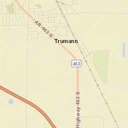 Trumann Street Map